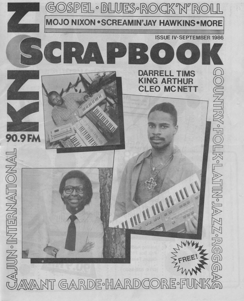 KNON Scrapbook, Volume 4, 1986