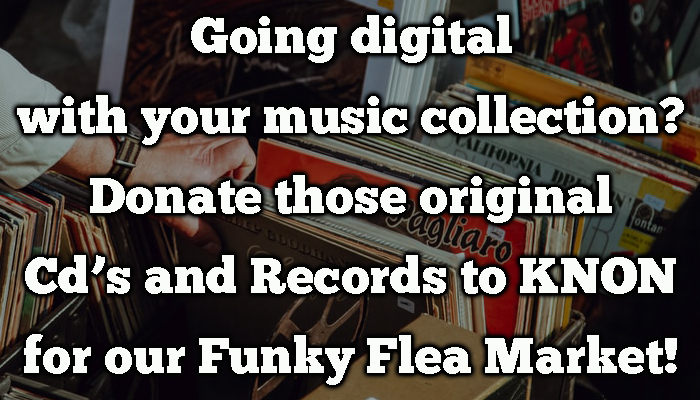 Donate Your Old Music Collection to KNON