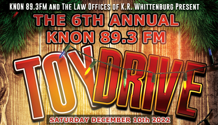 KNON’s 6th Annual Christmas Toy Drive