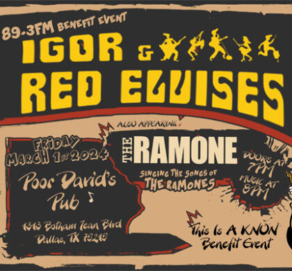 KNON 89.3FM Presents Igor and the Red Elvises