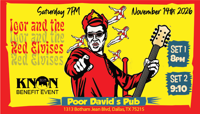 KNON Presents Igor and the Red Elvises